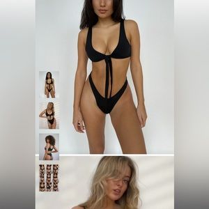 New 437 black Kenzie top - XS